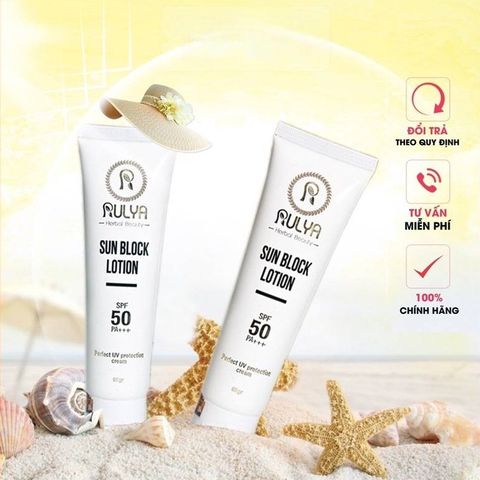 Kem Chống Nắng Cao Cấp RULYA SUN BLOCK LOTION SPF 50 PA +++