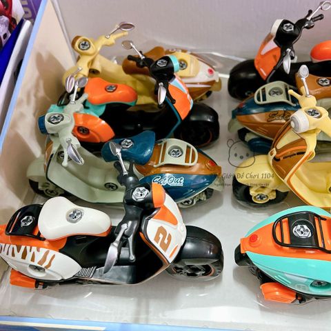 Đồ chơi lắp ráp xe máy Vespa DIY kèm tua vít giúp bé phát triển trí tuệ và tư duy sáng tạo Thế giới đồ chơi 1104