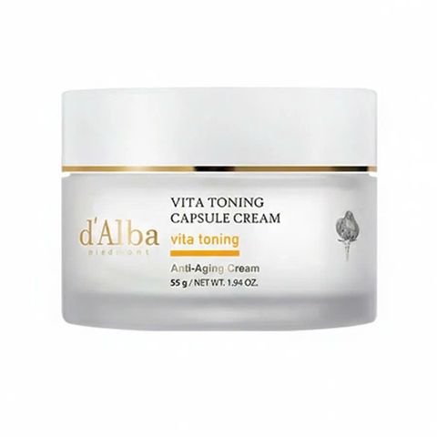 Kem dưỡng D'alba Vita Toning Capsule Cream dưỡng sáng da cấp ẩm sâu 55gr