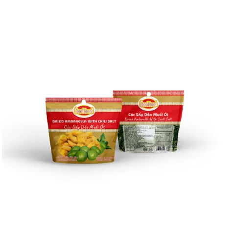 Cóc non sấy dẻo vị muối ớt, chua chua, cay cay tự nhiên, không hóa chất - túi 100g