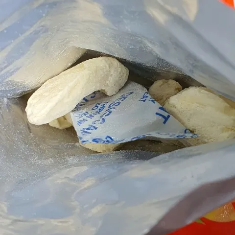 Durian Freeze-dried, PREMIUM QUALITY, durian segments, WHOLE DURIAN, 120G - YUMMY of Viza Food