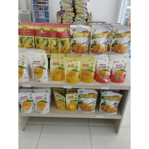 Combo 3 bags dried mangoes, natural, low sugar, premium quality, 200G bag-Viza Food