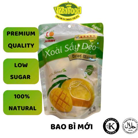 [PREMIUM QUALITY]Natural original dried mango, PREMIUM QUALITY, 200G bag - Viza Food
