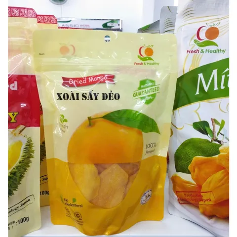 [500G]Natural original dried mango, premium quality, bag - Viza Food
