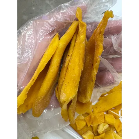 [200G]Dried mango with spicy salt and chili flavor, natural, soft, 200G bag - Viza Food