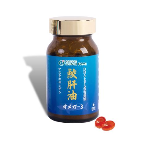 Viên uống dầu gan cá mâp Shark Liver Oil Omega-3 Japan 90 viên