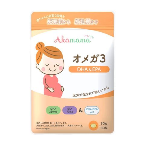 Bộ 3 dinh dưỡng toàn diện cho thai kỳ Akamama Nhật Bản
