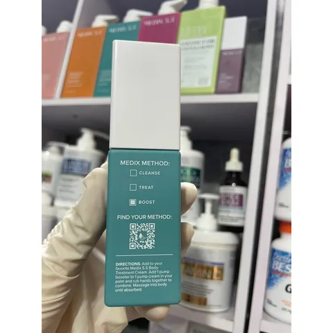 [MỸ] serum 20% AHA/ PHA Booster 50ml pH5.5  Medix 5.5 làm sạch da, sáng da, làm chậm quá trình lão hoá & dưỡng ẩm cho da