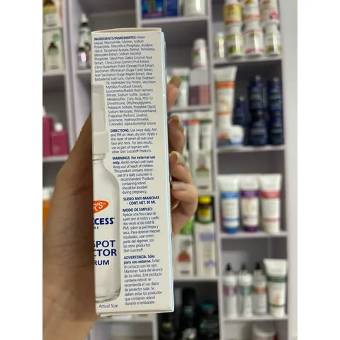 [MỸ] Serum Skin Success with vitamin E Dark Spot Corrector Fade Serum Palmer's 30ml Dành cho mọi loại da 5% Niacinamide