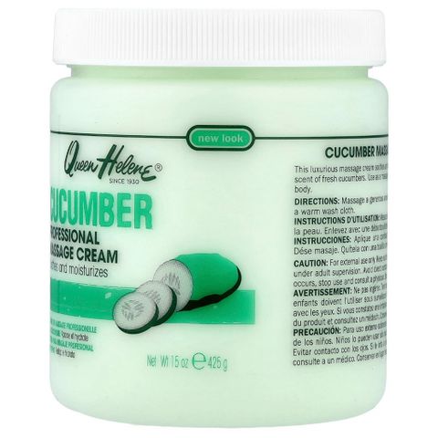 [MỸ] Professional Massage Cream g 425g Làm dịu da  Cấp ẩm Mát da Queen Helene