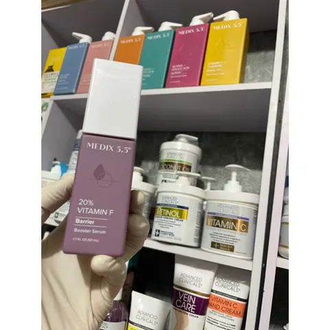 [MỸ] 20% vitamin F booster serum 50ml Medix5.5 sự kết hợp đẩy mạnh độ ẩm căng bóng mịn trẻ hoá da