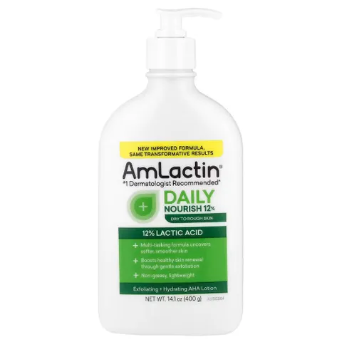 [MỸ] Daily Nourish Lotion 400 g Exfoliating + Hydrating AHA Lotion Amlactin