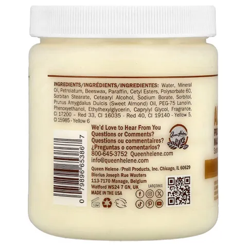 [MỸ] Professional Massage Cream Almond Queen Helene 425g Cấp ẩm và làm mềm da khô , Dầu hạnh nhân