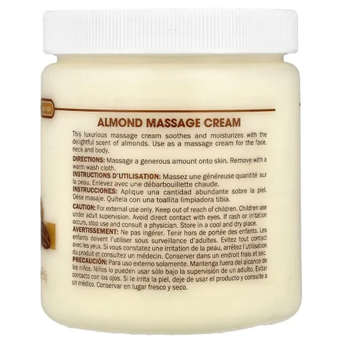 [MỸ] Professional Massage Cream Almond Queen Helene 425g Cấp ẩm và làm mềm da khô , Dầu hạnh nhân