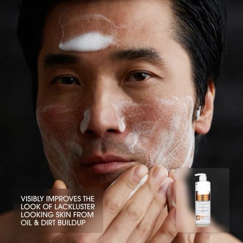 [MỸ] Sữa rửa mặt Brightening Vitamin C Ad_vancCed Clini~ccals 347ml Làm Sáng Axit Ferulic Chiết xuất rễ nhân sâm Lô hội