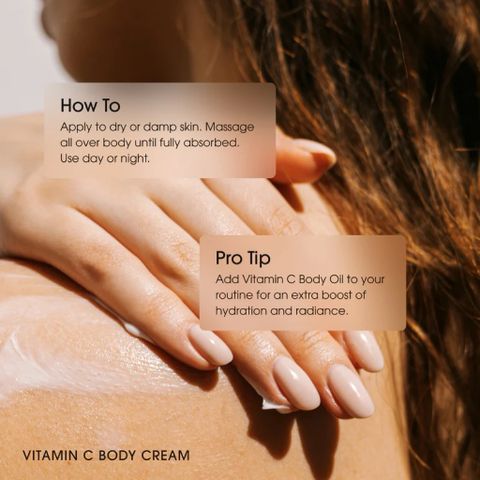 [MỸ] Cream Vitamin C Brightening Body Cream Travel Size 59ml Axit Ferulic Vitamin E Dầu dừa Dưỡng ẩm Advanced Clinicals
