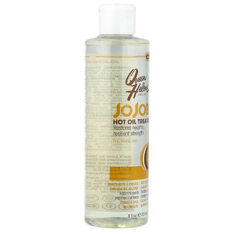 [MỸ] Jojoba Dành cho tóc Hot Oil Treatment, Dry, Brittle Hair 237 ml Queen Helene