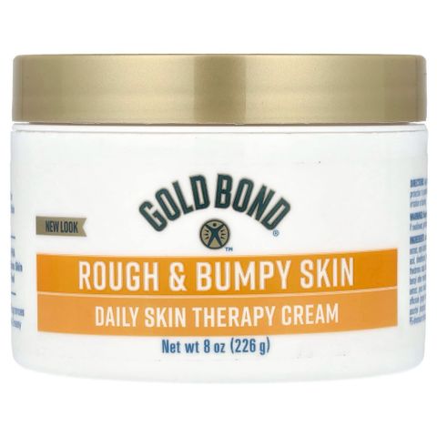 [MỸ] Cream Rough & Bumpy Skin, Daily Skin Therapy Cream, Fragrance Free, 8 oz (226 g) Gold Bond