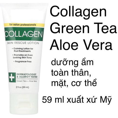 [MỸ] Kem Collagen Lifting Body Cream - Travel 59 ml vitamin E Các nếp nhăn chảy xệ lão hóa mất nước