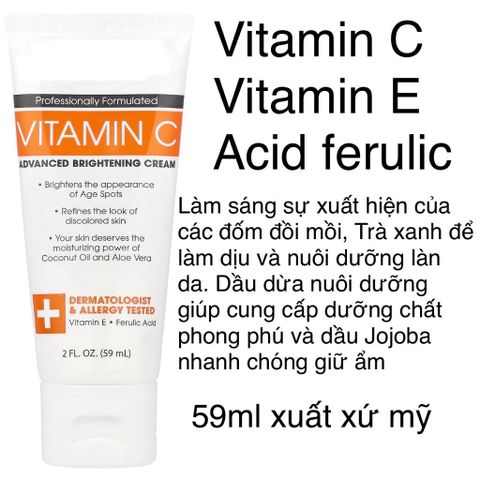 [MỸ] Kem Collagen Lifting Body Cream - Travel 59 ml vitamin E Các nếp nhăn chảy xệ lão hóa mất nước
