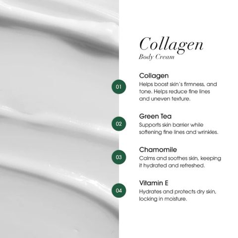 [MỸ] Kem Collagen Lifting Body Cream - Travel 59 ml vitamin E Các nếp nhăn chảy xệ lão hóa mất nước