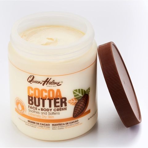 [Mỹ] Kem Dưỡng ẩm Da Mặt & body Queen Helene Cocoa Butter 136g làm dịu làn da trong và sau khi mang thai.