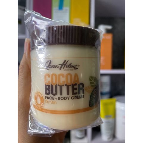 [Mỹ] Kem Dưỡng ẩm Da Mặt & body Queen Helene Cocoa Butter 136g làm dịu làn da trong và sau khi mang thai.