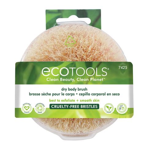 [MỸ] EcoTools, Bàn chải cơ thể khô, 1 Bàn chải giúp thư giản và mịn da, lưu thông