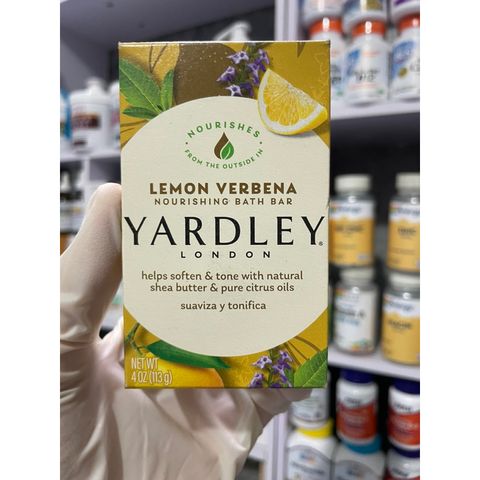 [MỸ] Xà phòng Yardley London 113g hương : Lemon Verbena, Aloe & Avocado, Lavender, Cocoa Butter, Oatmeal & Almond. ẩm da