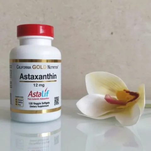 [Mỹ ] viên uống chống oxy hóa Astaxanthin Astalif 12mg California Gold Nutrition 30vien (2023)