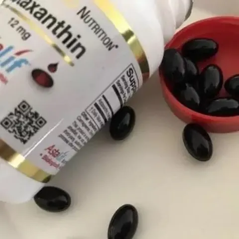 [Mỹ ] viên uống chống oxy hóa Astaxanthin Astalif 12mg California Gold Nutrition 30vien (2023)
