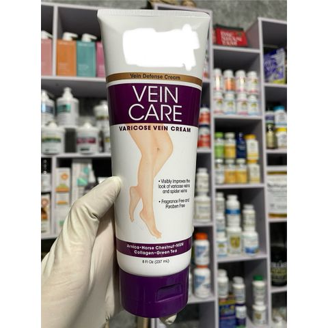 [MỸ] kem dưỡng giảm giãn tĩnh mach Vein Care varicose vein cream 237ml