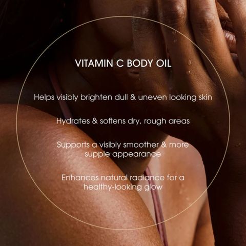 [MỸ] Dầu body oil vitamin C 112ml Nghệ, Dầu Bưởi, Dầu Tầm Xuân, Vitamin E sáng mịn mượt da khoẻ sáng