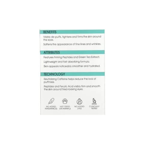 [MỸ] Puffy Eye Serum giảm bọng & săn chắc, chống oxy hoá dưỡng ẩm 52ml