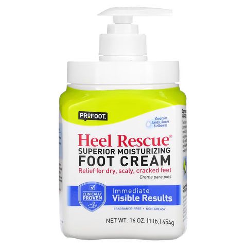 [ MỸ ] Kem dưỡng gót chân, Tay, đầu gối , cao cấp Profoot, Không hương liệu, Heel Rescue Superior Moisturizing Foot 454g