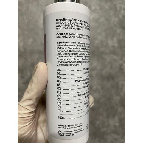 [MỸ] Dưỡng tóc 10 in 1 dành cho mọi loại tóc bảo vệ phục hồi tạo kiểu mềm mượt ngăn chẻ ngọn ad_van_ced clini_cals 222ml