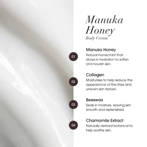 [MỸ] Kem Manuka Honey Cream & Body da khô săn chắc nếp nhăn bị tổn thương do ánh nắng mặt trời