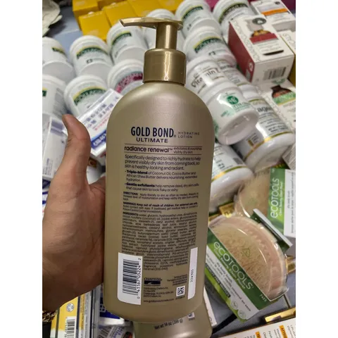 [Mỹ]Kem Dưỡng ẩm 24h Ultimate Radiance Renewal Hydrating Lotion 14oz 396g GOLD BOND