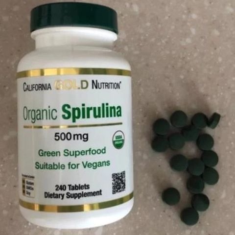 [MỸ] Tảo xoắn hữu cơ Organic Spirulina California Gold Nutrition