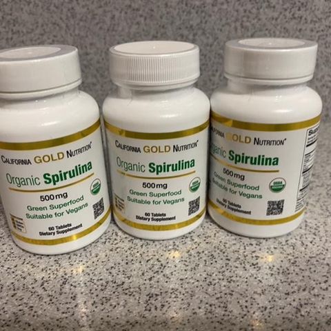 [MỸ] Tảo xoắn hữu cơ Organic Spirulina California Gold Nutrition