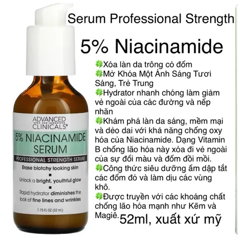 [MỸ] Retinol Serum Advanced Clinicals 52ml trẻ hoá da