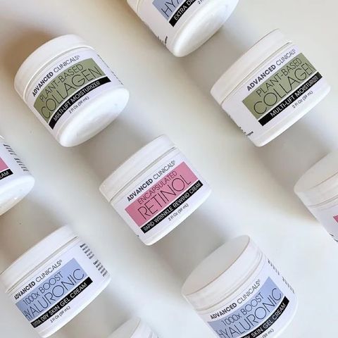 [ Mới ] kem Retinol ; vitamin C; collagen ; hyaluronicacid , face cream dưỡng ẩm lão hoá trắng mịn  2 fl oz (59 ml)