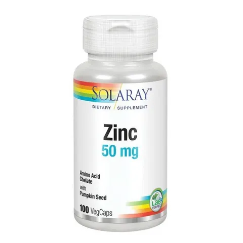 [MỸ] Kẽm nhà Solaray Zinc 50mg 100viiên ( Mar 2025)
