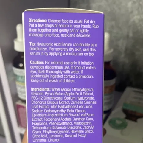 [Mỹ] SERUM CẤP ẨM HYALURONIC AD_VAN~cCED CLINI__cCALS 52ml