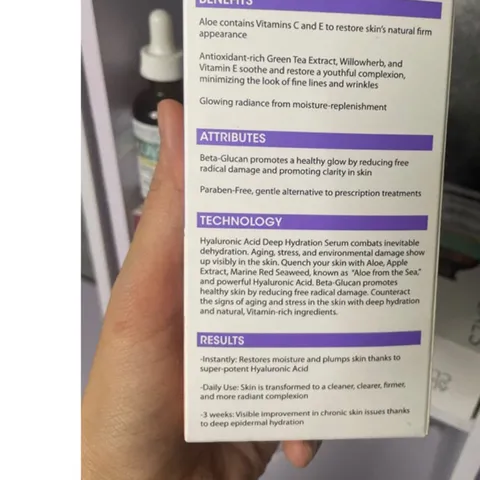 [Mỹ] SERUM CẤP ẨM HYALURONIC AD_VAN~cCED CLINI__cCALS 52ml