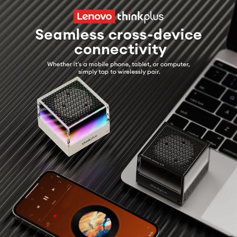 Loa Bluetooth LENOVO Thinkplus K31, Kết Nối TWS 2 Loa 5W, Đèn Hiệu Ứng RBG, Bluetooth 5.4