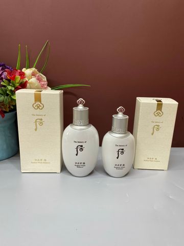 Nước Hoa Hồng Dưỡng Trắng Whoo Gongjinhyang Seol Radiant White 150ml - Cân Bằng Độ Ẩm và Dưỡng Sáng Da Từ Chiết Xuất Thảo Mộc