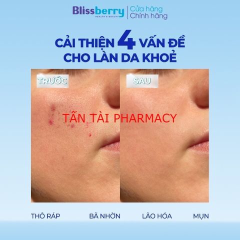 ✅[CHÍNH HÃNG, CHO KIỂM HÀNG] Serum cấp ẩm kiềm dầu Blissberry Pureskin Daily Gentle Calming 30ml