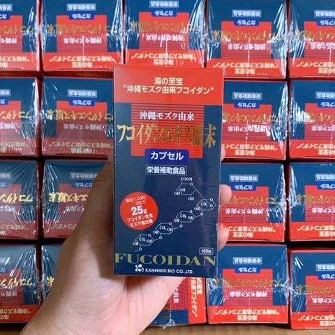 Okinawa Fucoidan đỏ Japan 150 viên