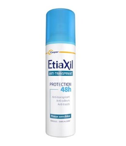 Xịt Khử Mùi EtiaXil Dạng Phun Sương Deodorant Anti-Transpirant Protection 48H ( Chai 150ml)